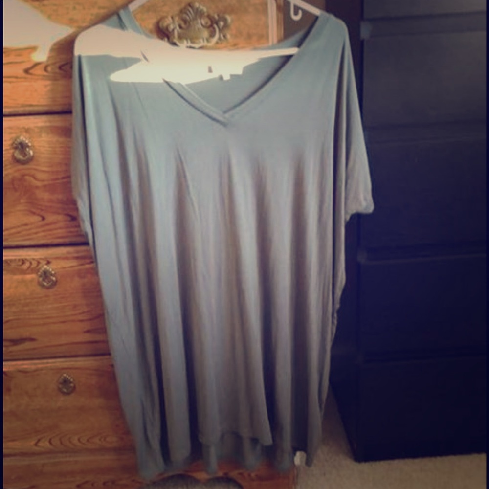Olive green piko dress! size small!